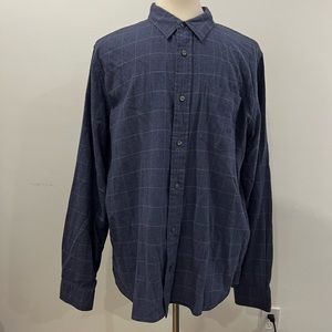 Jack Spade Flannel Mens Button Down Shirt